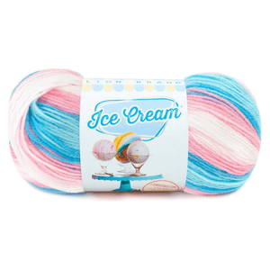 Lion Brand Ice Cream Yarn Sold As A 3 Pack