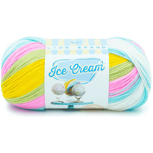 Lion Brand Ice Cream Yarn Sold As A 3 Pack