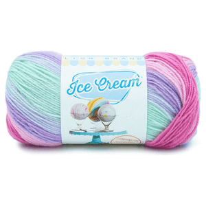 Lion Brand Ice Cream Yarn Sold As A 3 Pack