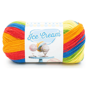 Lion Brand Ice Cream Yarn Sold As A 3 Pack