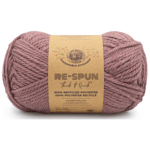 Lion Brand Re-Spun Thick & Quick Yarn Sold As A 3 Pack