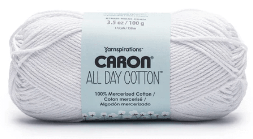 Caron All Day Cotton Yarn 100G Sold As A 3 Pack
