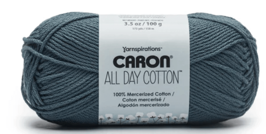 Caron All Day Cotton Yarn 100G Sold As A 3 Pack