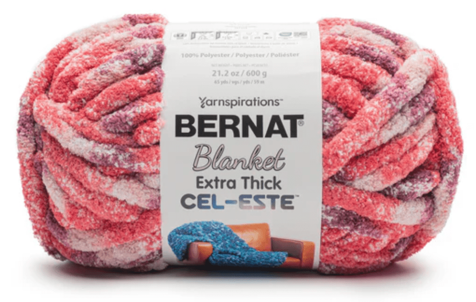 Bernat Blanket Extra Thick Cel-Este 600G