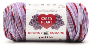 Red Heart All In One Granny Square Petite Yarn Sold As A Pack Of 3