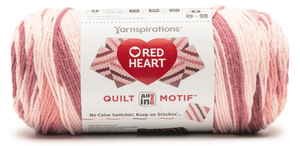 Red Heart All In One Quilt Motif Yarn Sold As A Pack Of 3