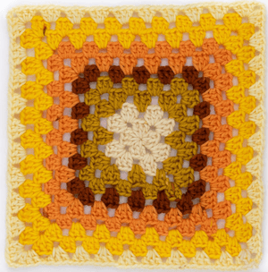 Red Heart All In One Granny Square Grande Yarn Sold As A Pack Of 3