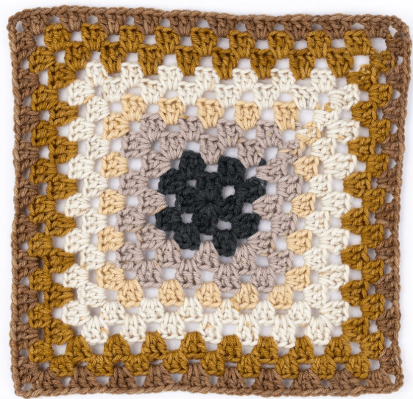 Red Heart All In One Granny Square Grande Yarn Sold As A Pack Of 3