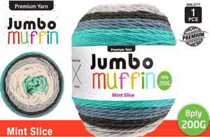 Yatsal Jumbo Muffin Cake Yarn 8Ply 200g