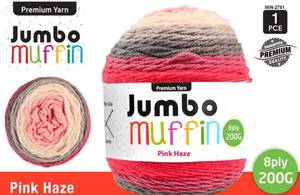 Yatsal Jumbo Muffin Cake Yarn 8Ply 200g