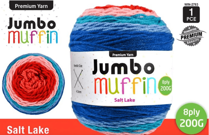 Yatsal Jumbo Muffin Cake Yarn 8Ply 200g