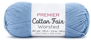 Premier Cotton Fair Worsted Sold As a 3 Pack