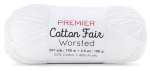 Premier Cotton Fair Worsted Sold As a 3 Pack