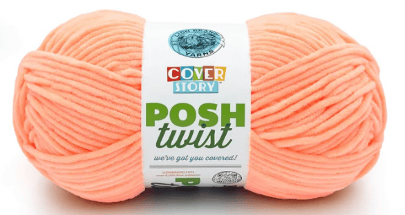 Lion Brand Cover Story Posh Twist Yarn Sold As a 2 Pack