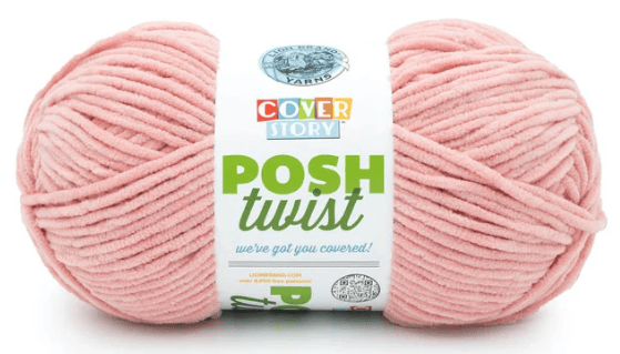 Lion Brand Cover Story Posh Twist Yarn Sold As a 2 Pack