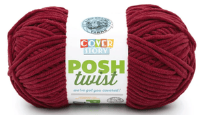 Lion Brand Cover Story Posh Twist Yarn Sold As a 2 Pack