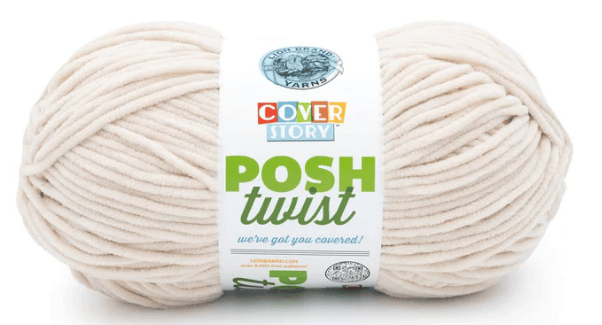 Lion Brand Cover Story Posh Twist Yarn Sold As a 2 Pack