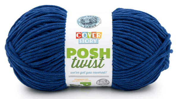 Lion Brand Cover Story Posh Twist Yarn Sold As a 2 Pack