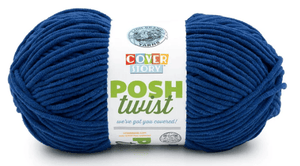 Lion Brand Cover Story Posh Twist Yarn Sold As a 2 Pack