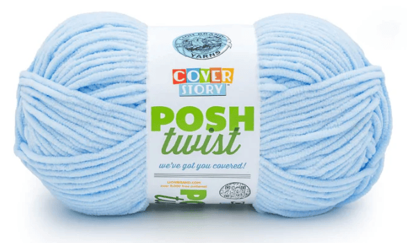 Lion Brand Cover Story Posh Twist Yarn Sold As a 2 Pack