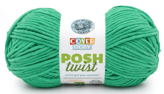 Lion Brand Cover Story Posh Twist Yarn Sold As a 2 Pack