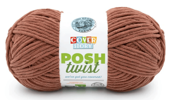 Lion Brand Cover Story Posh Twist Yarn Sold As a 2 Pack