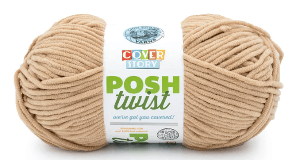 Lion Brand Cover Story Posh Twist Yarn Sold As a 2 Pack