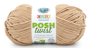 Lion Brand Cover Story Posh Twist Yarn Sold As a 2 Pack