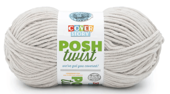 Lion Brand Cover Story Posh Twist Yarn Sold As a 2 Pack