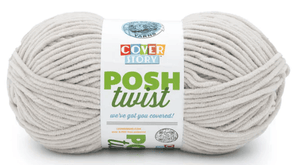 Lion Brand Cover Story Posh Twist Yarn Sold As a 2 Pack