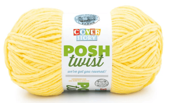 Lion Brand Cover Story Posh Twist Yarn Sold As a 2 Pack
