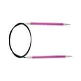 Knit Pro Zing Fixed Circular Needles 80cm (18 sizes) - CRAFT2U