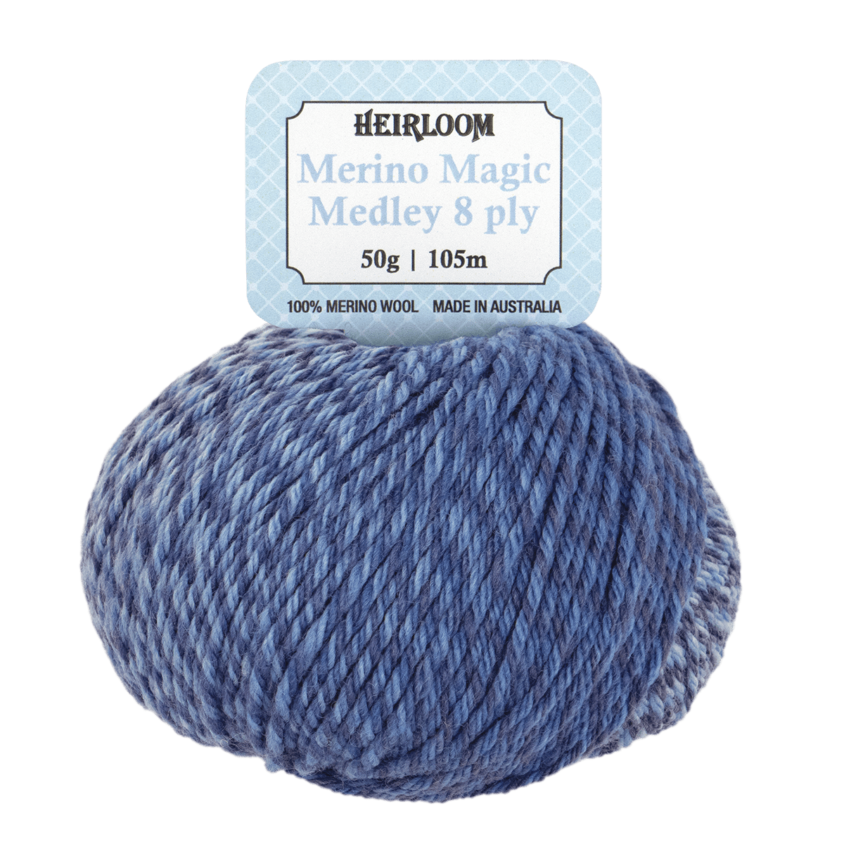 Heirloom Merino Magic Medley 8 ply 100% Wool