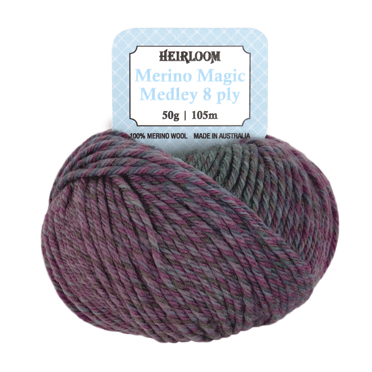 Heirloom Merino Magic Medley 8 ply 100% Wool