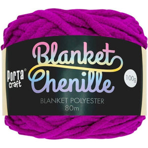 Portacraft Blanket Chenille Yarn 100g