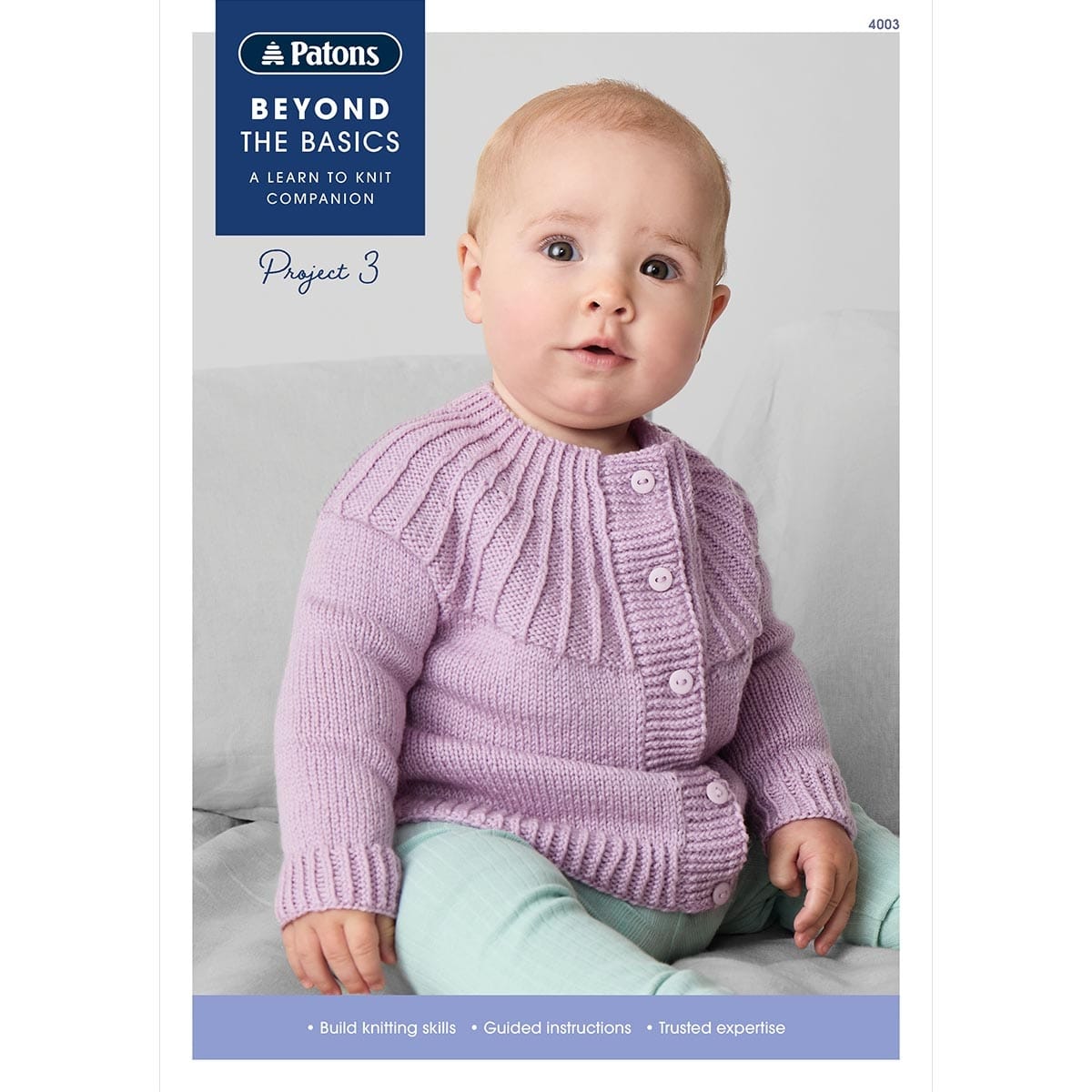 Beyond the Basics: Project 3 Knit Cardigan 4001