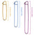 3pcs Aluminum Stitch Markers Knitting Holder Needle