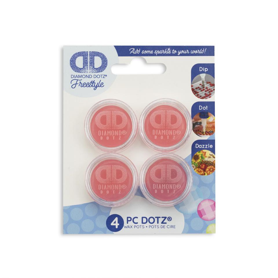 4pc Wax Pots - Diamond Dotz ®