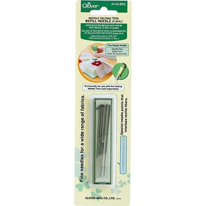 Clover Felting Tool Refill Needle Fine or Heavy Weight