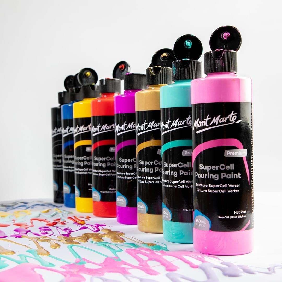 Mont Marte Supercell Pouring Paint Premium 240ml