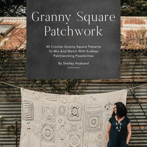 Granny Square Patchwork Paperback- UK or US Terms