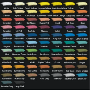 MM Square Soft Pastels 72pc