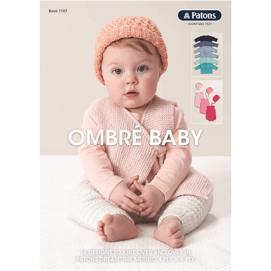 Ombre Baby - Patons 4 & 8 ply patterns