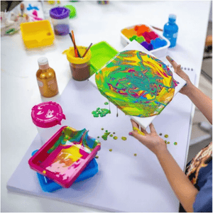 Paint Pouring Trays (4 piece)