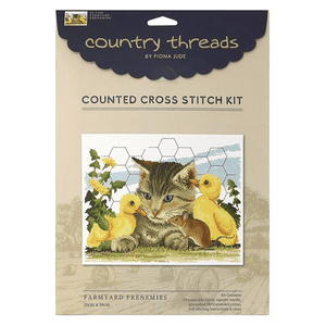 Fiona Jude Country Threads Counted Cross Stitch Kit (9 designs available)