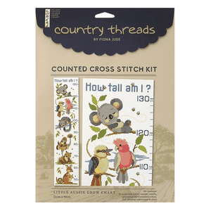 Fiona Jude Country Threads Counted Cross Stitch Kit (9 designs available)