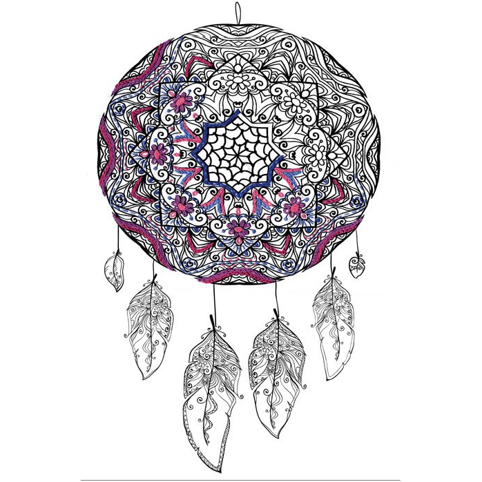 Zenbroidery Dreamcatcher Free Form Stitching Kit