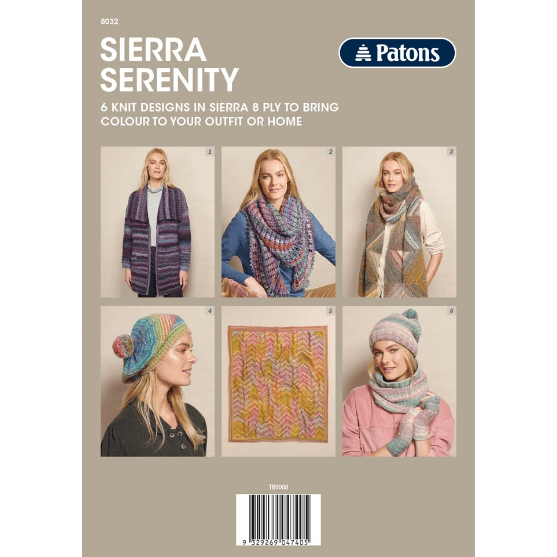 Sierra Serenity - 6 Knit Designs