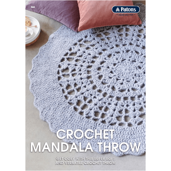 Crochet Mandala Throw