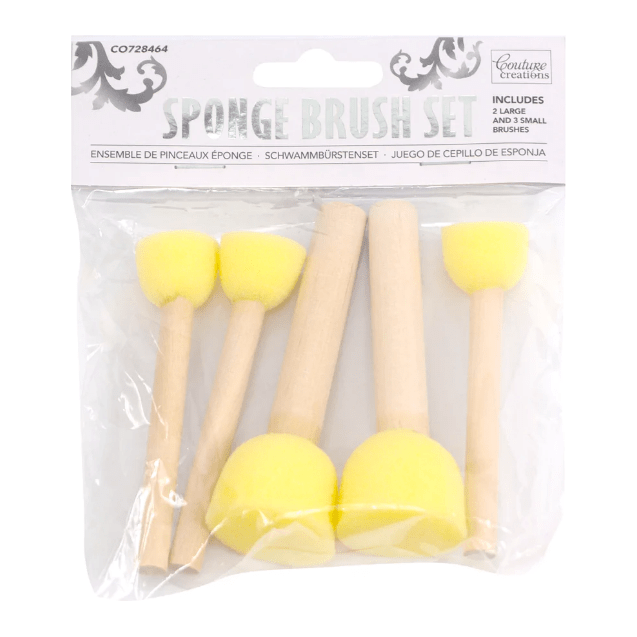 Sponge Brush Set 5pce